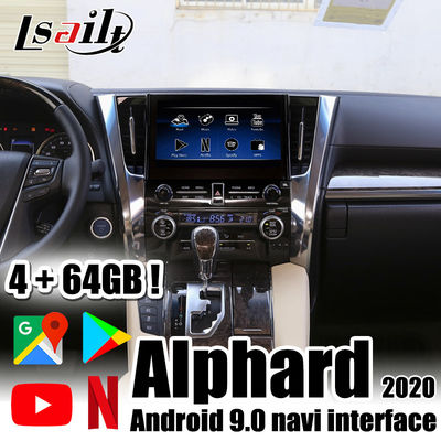4+64GB CarPlay/Android-de Interface omvatte HEMA, NetFlix Spotify voor Alphard Toyota Camry
