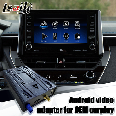 64GB de Interfacerk3399 AI Doos van Soc Carplay Android voor Toyota Corolla RAV4 Camry