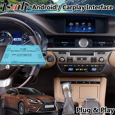 Van Lsailtandroid Autocarplay Videointerface Van verschillende media voor Lexus ES250 ES300H ES350 ES200 S 2012-2018