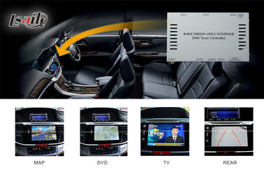 De VideodieAdapter van verschillende media met GPS-Navigatie voor Honda Accord 9, GPS-Interface, de Werken door Kaart op SD-geheugenkaart wordt ingebouwd