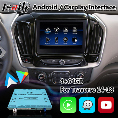 Android Carplay Multimedia Interface voor Chevrolet Traverse Tahoe Impala Mylink-systeem