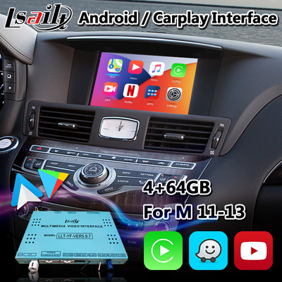 De Interfacedoos van Lsailtandroid Carplay voor Infiniti M37S M37 met Draadloze Android-Auto