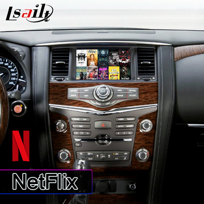 Lsailt Auto Multimedia Scherm voor Nissan Patrol Y62 2011-2017 Met Draadloze Android Auto Carplay