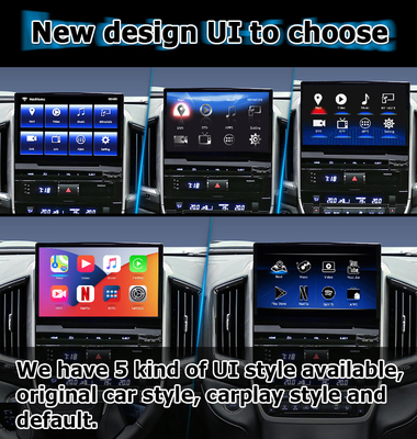 Auto Android 13 navigatiebox voor Toyota LC200 GXR Fujitsu-eenheid Carplay waze youtube achteruitkijk etc.
