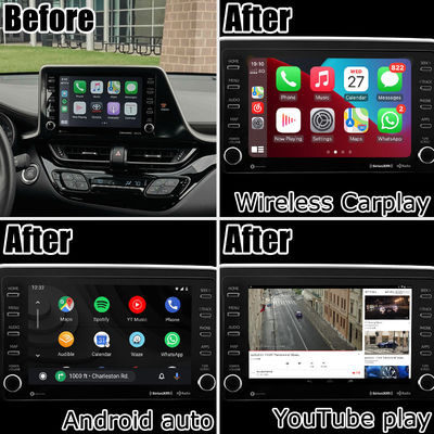 Toyota C-HR CHR Android 13 multimedia interface met Android auto carplay
