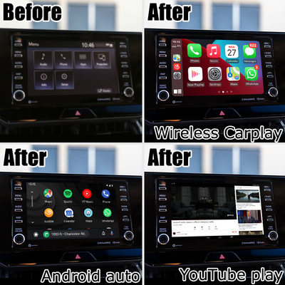 Toyota Harrier Venza Android 13 multimedia video-interface 2019-present draadloos carplay android auto