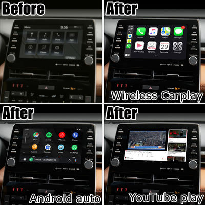 8 auto carplay video de interface videointerface van duimandroid voor aanraking 3 van Toyota avalon het heden van 2018