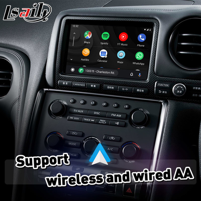 De Autocarplay Interface van Lsailtandroid voor Nissan GTR GT-r R35 Nismo 2008-2010