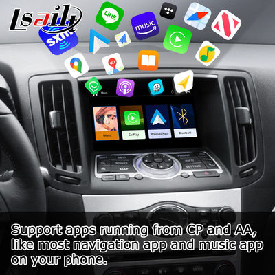 Draadloze carplay android auto voor Infiniti G37 G25 Q40 Q60 370GT skyline 08IT