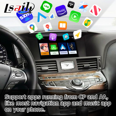 Infiniti Q70 M35 M37 Nissan Fuga draadloze carplay android auto oplossing IT08 08IT