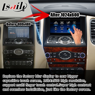 Infiniti QX50 EX EX35 EX25 EX37 Nissan skyline crossover Android HD scherm carplay android auto upgradew