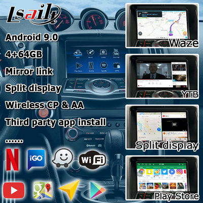 Nissan 370z niet-destructief HD-scherm Youtube draadloze carplay android auto-upgrade