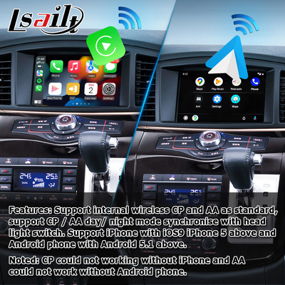 Nissan Elgrand E52 HD muti vingeraanraking HD-scherm upgrade draadloze carplay android auto