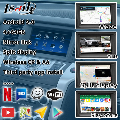Nissan Murano Z51 Android HD-scherm upgrade Android auto carplay Youtube waze Netflix play