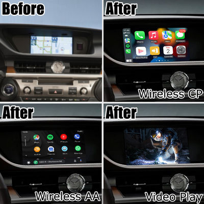 Lexus ES ES350 ES250 ES300h draadloze carplay android auto screen mirroring box module Lsailt