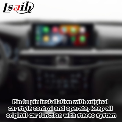 Lexus LX570 LX450d draadloze carplay android auto multimedia interface scherm mirroring Lsailt