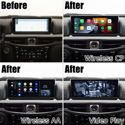 Lexus LX570 LX450d draadloze carplay android auto multimedia interface scherm mirroring Lsailt