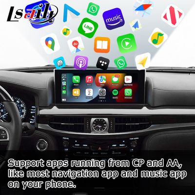 Lexus LX570 LX450d draadloze carplay android auto multimedia interface scherm mirroring Lsailt