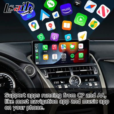 Lexus NX300 NX300h 2018 2021 draadloze carplay android auto interface box