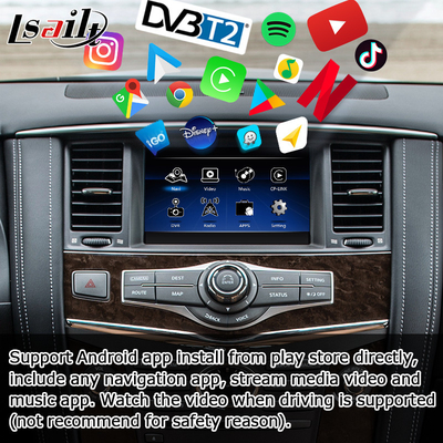 Infiniti QX80 QX56 Z62 carplay android auto multi vinger HD touchscreen upgrade IT08