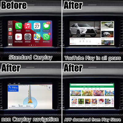 OEM Carplay gebaseerde Android Interfaceai Doos voor Nissan Patrol Y62 2020