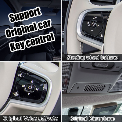 Van de de Interfaceverbetering van Android de Videodoos 4GB RAM For Volvo S60 S90 van Carplay AI