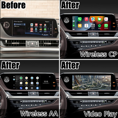 Draadloze carplay androïde auto voor de goedkopere versie van Lexus ES300h ES350 ES250