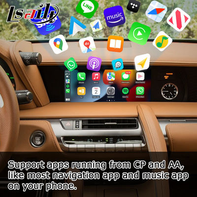 Lexus LC LC500 LC500h draadloze Android Auto CarPlay media interface