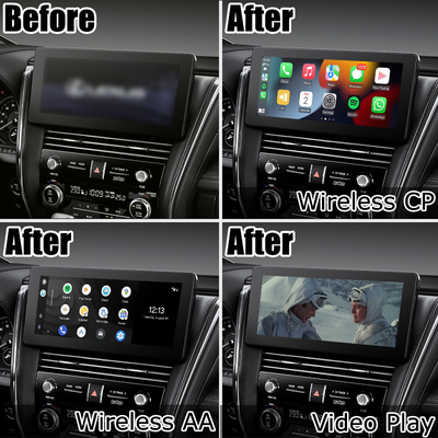 Draadloze auto carplay van Android voor het schermprojectie van Lexus LM300h LM350 LM