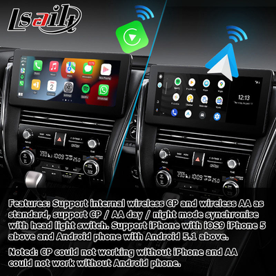 Draadloze auto carplay van Android voor het schermprojectie van Lexus LM300h LM350 LM