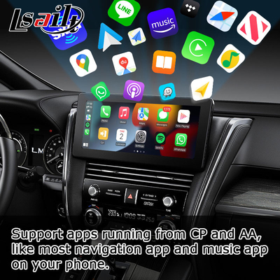Draadloze auto carplay van Android voor het schermprojectie van Lexus LM300h LM350 LM