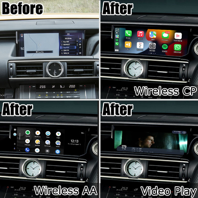 Draadloze carplay voor de androïde auto van Lexus RC RC350 RCF RC200t RC300h RC300