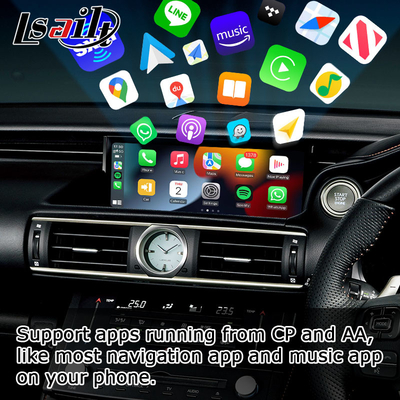 Draadloze carplay voor de androïde auto van Lexus RC RC350 RCF RC200t RC300h RC300