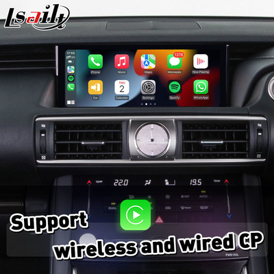 Draadloze Android Auto Carplay Interface Voor Lexus IS200T IS300H IS350 F Sport IS 200T Muisbesturing 2017-2020