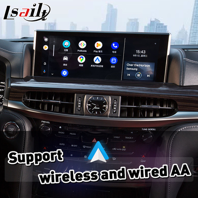 Draadloze Android Auto Carplay Interface voor Lexus LX570 LX 570 LX450D 2016-2021