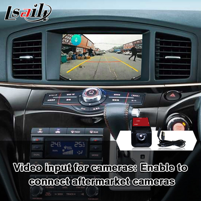 Nissan CarPlay Interface met Android-Auto, YouTube, Spotify voor Elgrand, Patrouille, Armada, Verkenner