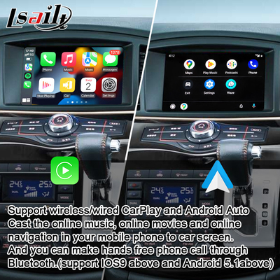 Nissan CarPlay Interface met Android-Auto, YouTube, Spotify voor Elgrand, Patrouille, Armada, Verkenner