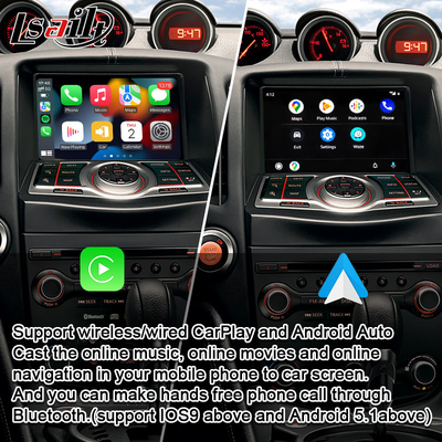 De Autocarplay Interface van Android voor van de Verkennersinfiniti QX van Nissan 370Z de steun achtercamera's