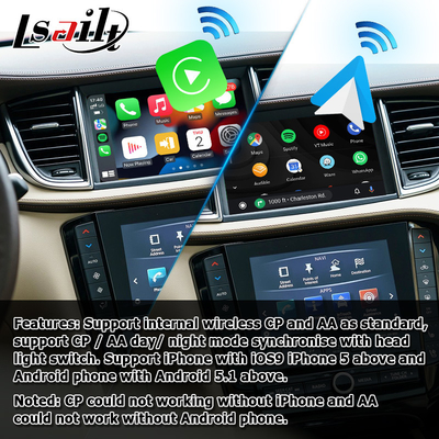 Draadloze Auto de media van Carplay Android doos voor OEM van Infiniti QX50 2018 verbetering
