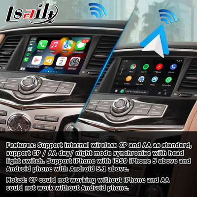 Infinitiqx80 OEM auto draadloze carplay de verbeteringsoplossing compatibel Australië van stijlandroid
