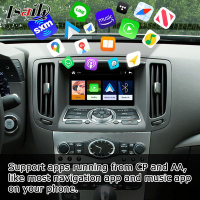 Plug en Play Infiniti G37 G25 Q40 draadloze carplay android auto module video interface box Navihome