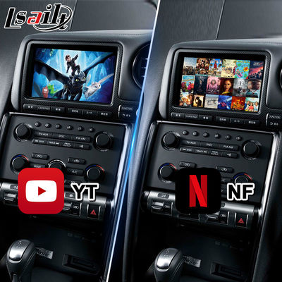 Videointerface van Lsailt de Draadloze Carplay Android voor Nissan GTR R35 GT-r JDM 2008-2010