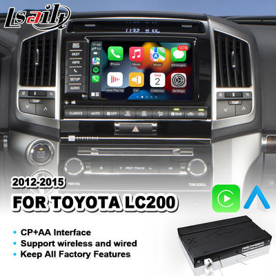 De Draadloze Carplay Interface van Toyota voor Land Cruiser LC200 200 V8 2012-2015 door Lsailt