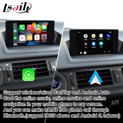 Module van Lsailt de Draadloze CarPlay voor Lexus CT200 2013-2022 met Android-Auto, Google Map