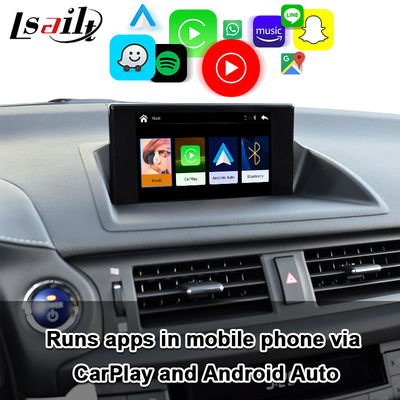 Module van Lsailt de Draadloze CarPlay voor Lexus CT200 2013-2022 met Android-Auto, Google Map