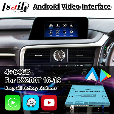 Lsailt Android Multimedia Interface voor Lexus RX200T RX350 RX300 RX Mouse Control 2016-2019