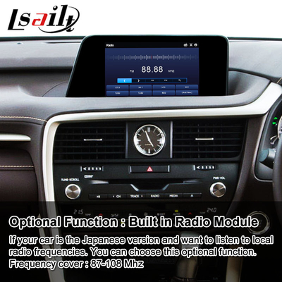Lsailt Android Multimedia Interface voor Lexus RX200T RX350 RX300 RX Mouse Control 2016-2019