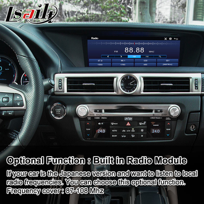 Lsailt Lexus Video Interface voor GS350 GS200t GS300h GS450h AWD F Sport 2016-2020