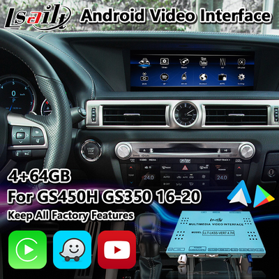 Lsailt Lexus Video Interface voor GS350 GS200t GS300h GS450h AWD F Sport 2016-2020