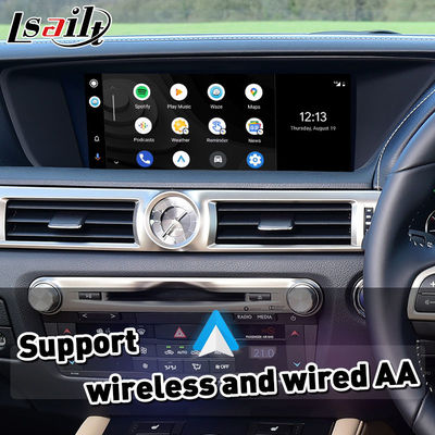 Lsailt Wireless Android Auto Carplay Interface voor Lexus GS300h GS200t GS350 GS450h GSF GS L10 2016-2020